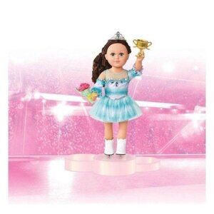 My Life As Ice Skating Set 10 Piece Set Blue Pink